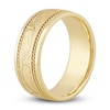 Thumbnail Image 2 of Previously Owned Men's Engraved Wedding Band 14K Yellow Gold