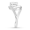 Thumbnail Image 3 of Previously Owned Diamond Engagement Ring 3/4 ct tw Round-cut 14K White Gold