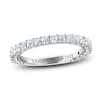 Thumbnail Image 1 of Previously Owned Vera Wang WISH Diamond Wedding Band 1 ct tw Princess 18K White Gold
