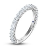Thumbnail Image 2 of Previously Owned Vera Wang WISH Diamond Wedding Band 1 ct tw Princess 18K White Gold