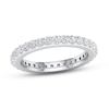 Thumbnail Image 1 of Previously Owned Diamond Eternity Band 1 ct tw Round 14K White Gold