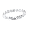 Thumbnail Image 1 of Previously Owned Diamond Eternity Ring 1 ct tw Round 14K White Gold
