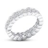Thumbnail Image 4 of Previously Owned Diamond Eternity Band 1 ct tw Round 14K White Gold