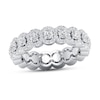Thumbnail Image 1 of Previously Owned Diamond Eternity Band 1-1/2 ct tw Round 14K White Gold
