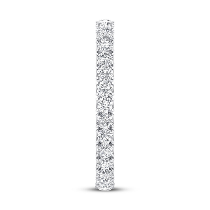 Main Image 3 of Previously Owned Diamond Eternity Band 1 ct tw Round 14K White Gold