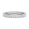 Thumbnail Image 4 of Previously Owned Diamond Eternity Band 1 ct tw Round 14K White Gold