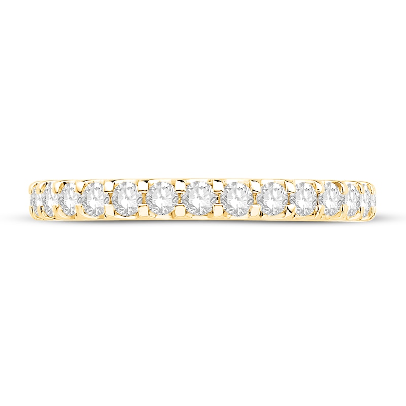 Main Image 3 of Previously Owned Diamond Eternity Band 1 ct tw Round 14K Yellow Gold