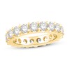 Thumbnail Image 1 of Previously Owned Diamond Eternity Band 3 ct tw Round 14K Yellow Gold