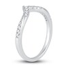 Thumbnail Image 2 of Previously Owned Diamond Chevron Anniversary Band 1/5 ct tw Round 14K White Gold