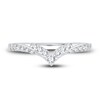 Thumbnail Image 3 of Previously Owned Diamond Chevron Anniversary Band 1/5 ct tw Round 14K White Gold
