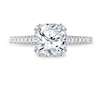 Thumbnail Image 3 of Previously Owned Vera Wang WISH Engagement Ring Setting 3/4 ct tw Round Diamonds 14K White Gold