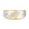 Thumbnail Image 1 of Previously Owned Men's Diamond Anniversary Band 1/4 ct tw Round 14K Two-Tone Gold
