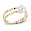 Thumbnail Image 1 of Previously Owned Freshwater Cultured Pearl Ring Diamond Accents 14K Yellow Gold