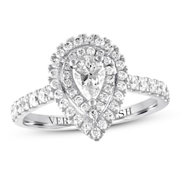 Previously Owned Vera Wang WISH Diamond Ring 1-1/5 ct tw 14K White Gold