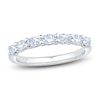 Thumbnail Image 1 of Previously Owned Certified Oval-Cut Diamond Anniversary Ring 5/8 ct tw 14K White Gold