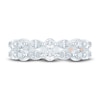 Thumbnail Image 3 of Previously Owned Pnina Tornai Double Row Diamond Wedding Band 1 ct tw Marquise/Round 14K White Gold