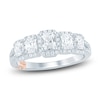 Thumbnail Image 1 of Previously Owned Pnina Tornai Diamond Wedding Band 1-1/3 ct tw Radiant/Round 14K White Gold