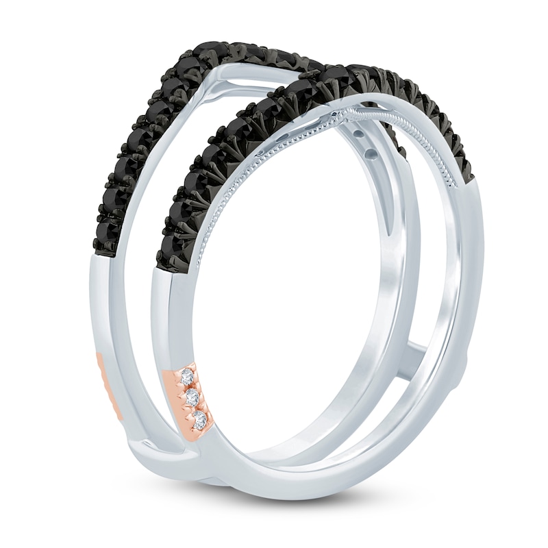 Main Image 2 of Previously Owned Pnina Tornai Black Diamond Enhancer Band 1/2 ct tw 14K White Gold