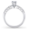 Thumbnail Image 2 of Previously Owned Diamond Engagement Ring Setting 1/3 ct tw Round 14K White Gold