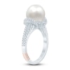 Thumbnail Image 2 of Previously Owned Pnina Tornai South Sea Cultured Pearl & Diamond Engagement Ring 5/8 ct tw 14K White Gold