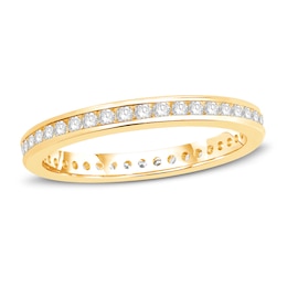 Previously Owned Diamond Eternity Band 1/2 ct tw Round 14K Yellow Gold