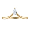 Thumbnail Image 3 of Previously Owned Pear-Shaped Diamond Contour Ring 1/5 ct tw 14K Yellow Gold