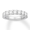 Thumbnail Image 1 of Previously Owned Colorless Diamond Wedding Band 1-5/8 carat tw 14K White Gold