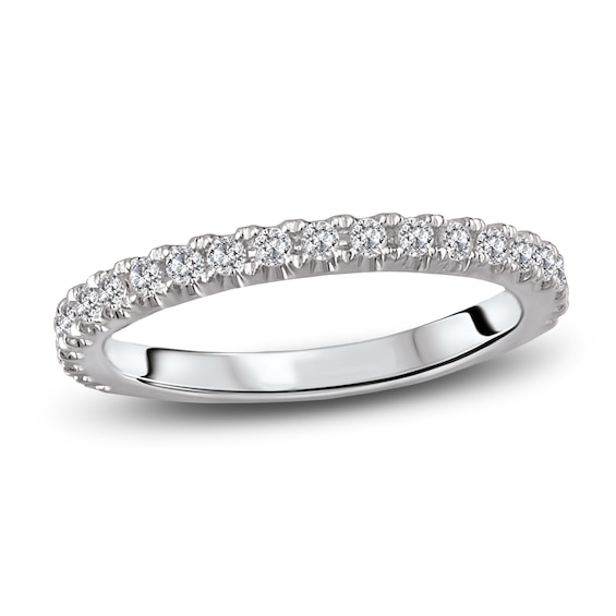 Previously Owned Previously Owned Diamond Anniversary Band 38 ct tw Round 14K White Gold Previously Owned Previously Owned Diamond Anniversary Band 38 ct tw Round 14K White Gold