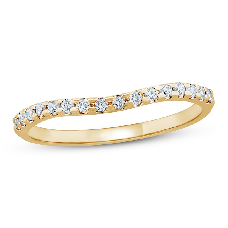 Main Image 1 of Previously Owned Diamond Anniversary Ring 1/6 ct tw Round 14K Yellow Gold