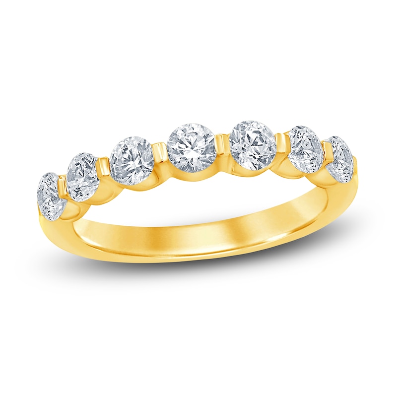 Main Image 1 of Previously Owned Diamond Anniversary Band 1 ct tw Round 14K Yellow Gold