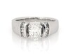 Thumbnail Image 1 of Previously Owned Oval-Cut Diamond Engagement Ring 1 ct tw 14K White Gold Size 6