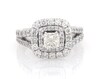 Thumbnail Image 1 of Previously Owned Radiant-Cut Diamond Engagement Ring 2 ct tw 14K White Gold Size 6
