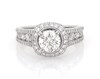 Thumbnail Image 1 of Previously Owned Neil Lane Round-Cut Diamond Engagement Ring 2-1/2 ct tw 14K White Gold Size 6.5