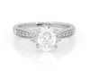 Thumbnail Image 1 of Previously Owned Oval-Cut Diamond Engagement Ring 1-1/4 ct tw Platinum Size 5.5
