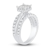 Thumbnail Image 2 of Previously Owned Diamond Engagement Ring 2 ct tw Princess/Round 14K White Gold