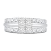 Thumbnail Image 3 of Previously Owned Diamond Engagement Ring 2 ct tw Princess/Round 14K White Gold