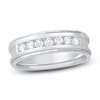 Thumbnail Image 1 of Previously Owned Men's Diamond Anniversary Band 1/2 ct tw Round 14K White Gold