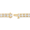 Thumbnail Image 3 of Previously Owned Lab-Created Diamond Tennis Bracelet 8 ct tw Round 14K Yellow Gold