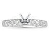 Thumbnail Image 1 of Previously Owned Lab-Grown Diamond Engagement Ring Setting 3/4 ct tw Round 14K White Gold