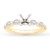Thumbnail Image 1 of Previously Owned Certified Marquise-Cut Diamond Engagement Ring Setting 1/2 ct tw 14K Yellow Gold