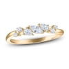 Thumbnail Image 1 of Previously Owned Marquise, Pear & Round Diamond Anniversary Ring 3/8 ct tw 14K Yellow Gold