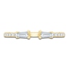 Thumbnail Image 3 of Previously Owned Certified Diamond Baguette & Round-Cut Anniversary Ring 1/3 ct tw 14K Yellow Gold