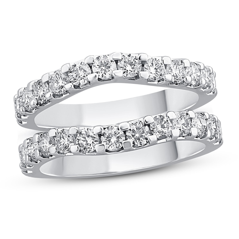 Main Image 1 of Previously Owned Diamond Insert Ring 1-1/2 ct tw Round 14K White Gold