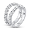 Thumbnail Image 2 of Previously Owned Diamond Insert Ring 1-1/2 ct tw Round 14K White Gold