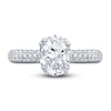 Thumbnail Image 3 of Previously Owned Pnina Tornai Lab-Grown Diamond Engagement Ring 2-5/8 ct tw Round 14K White Gold