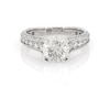 Thumbnail Image 1 of Previously Owned Round-Cut Diamond Engagement Ring 2-7/8 ct tw 18K White Gold Size 7.5
