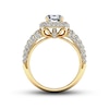 Thumbnail Image 2 of Previously Owned Diamond Engagement Ring Setting 1-1/4 ct tw Round 14K Yellow Gold