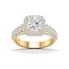 Thumbnail Image 3 of Previously Owned Diamond Engagement Ring Setting 1-1/4 ct tw Round 14K Yellow Gold