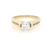 Thumbnail Image 1 of Previously Owned Round-Cut Diamond Engagement Ring 1/2 ct tw 14K Yellow Gold Size 5