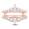 Thumbnail Image 3 of Previously Owned Diamond Enhancer Ring 7/8 ct tw Round/Pear 14K Rose Gold